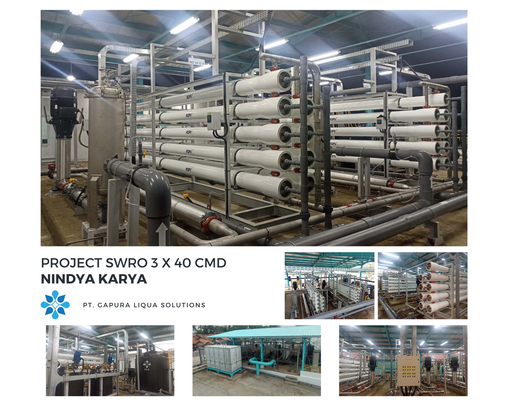 Project Nindya Karya SWRO 3 X 40 CMD