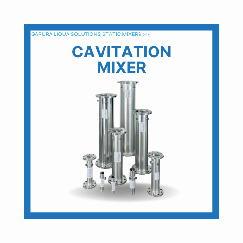 The Image is the Cavitation Mixers for PT GLS's Static Mixers product page.