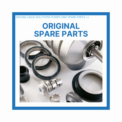 The Image is the Original Spare Parts for PT GLS's pumps and spare parts product page.