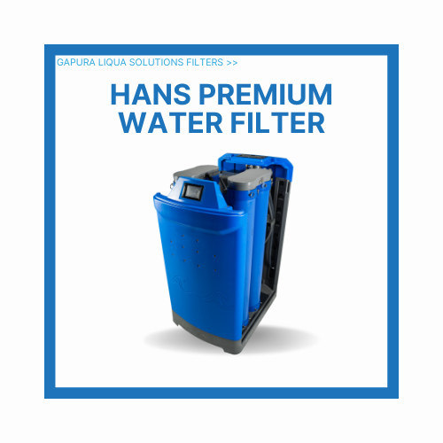 The Image is the Hans Premium Water Filter for PT GLS's Chemicals and filter media product page.