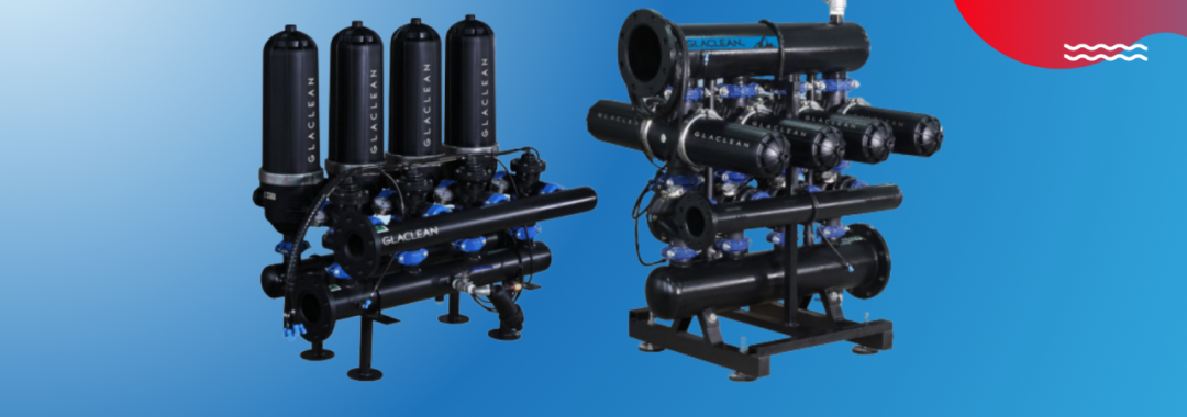 GLS2000, GLS3000, and GLS4000 series disc and screen filters, examples of efficient media filter systems.