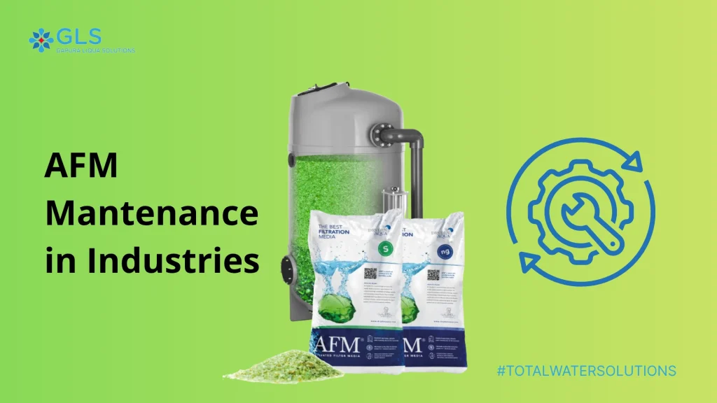 Panduan maintenance filter AFM untuk sistem filtrasi air industri yang menjaga efisiensi penyaringan dan memperpanjang umur media filter.