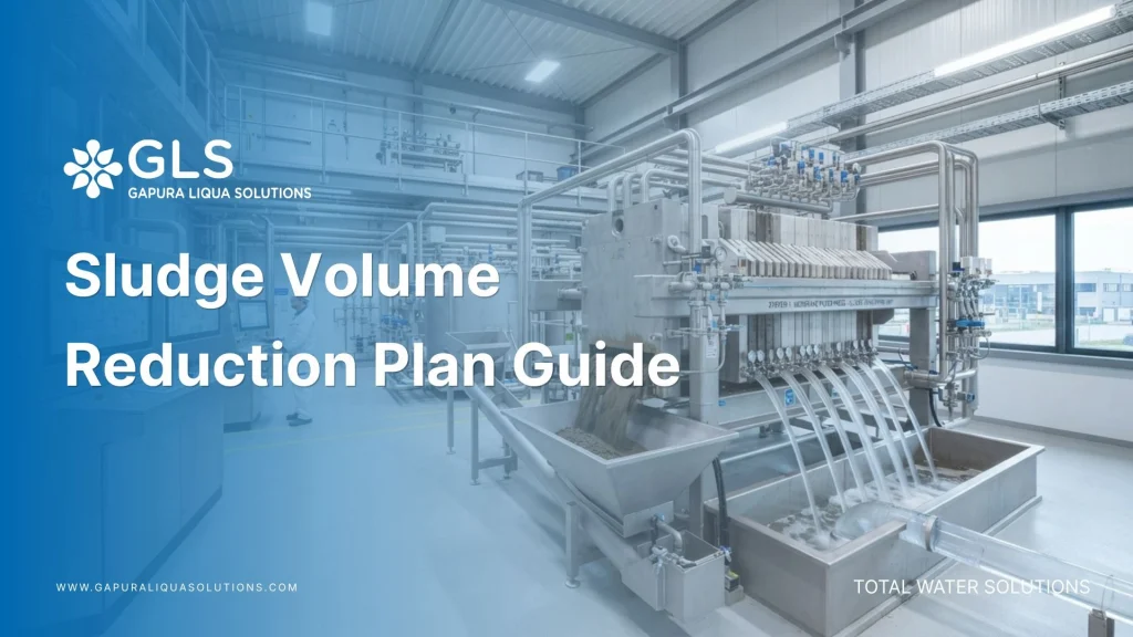 Industrial sludge volume reduction plan filter press equipment in a modern wastewater treatment plant